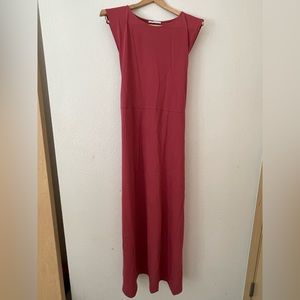 Zara Long dress tie back blogger favorite maxi